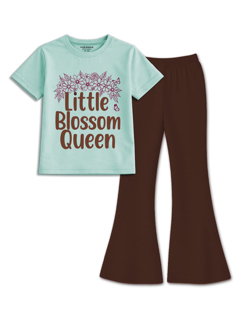 Girls Blossom Queen Flare Set