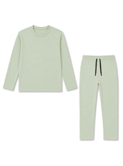 Kids Sage Green Lounge Set