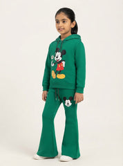 Girls Winter Hoodie Set Mini Mickey Style Lounge