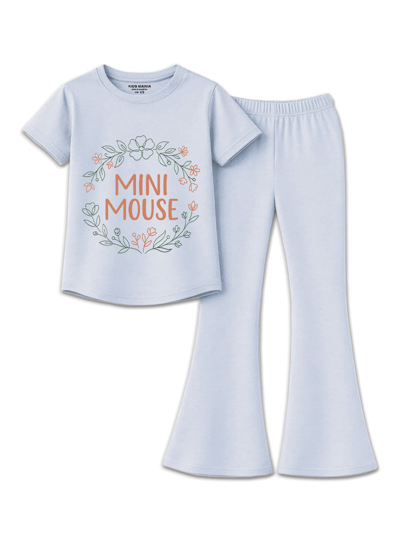Girls Mini Mouse Bell Bottom Set