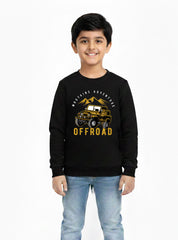 Offroad Explore Adventure Sweatshirt For Boys