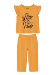 Girls Fly High Pretty Girl Capri Set