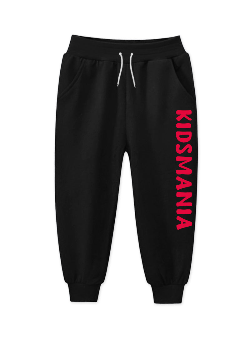 Black Trouser Written Kidsmania