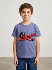 Boys Fly Repeat Graphic Tee