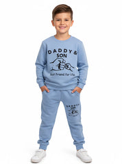 Winter Fleece Tracksuit - Daddy and Son