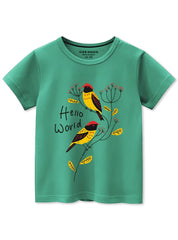 Girls Hello Birdie Graphic Tee