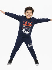 Boys Winter Tracksuit inspiring Let Us Take a Ride
