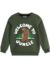 Welcome to Jungle Vibes Sweatshirts For Boys
