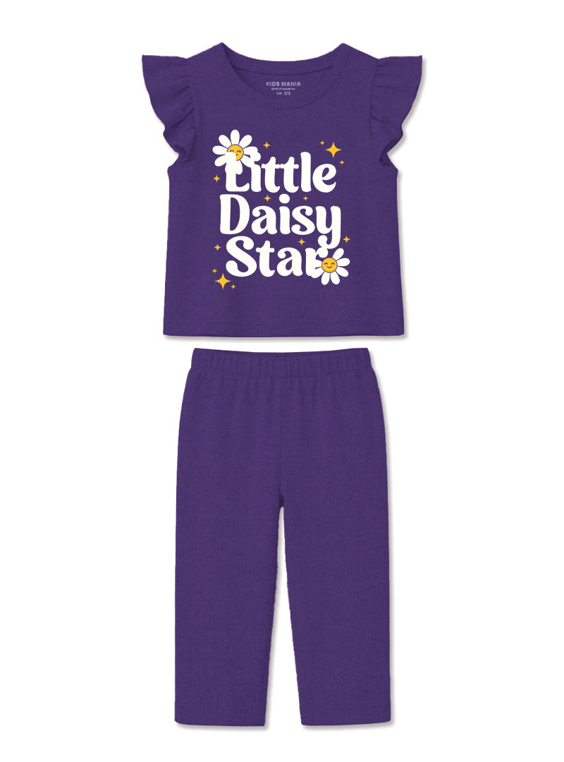 Girls Little Daisy Lounge Set
