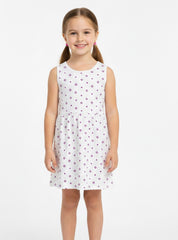 Girls Ditsy Dot Summer Frock