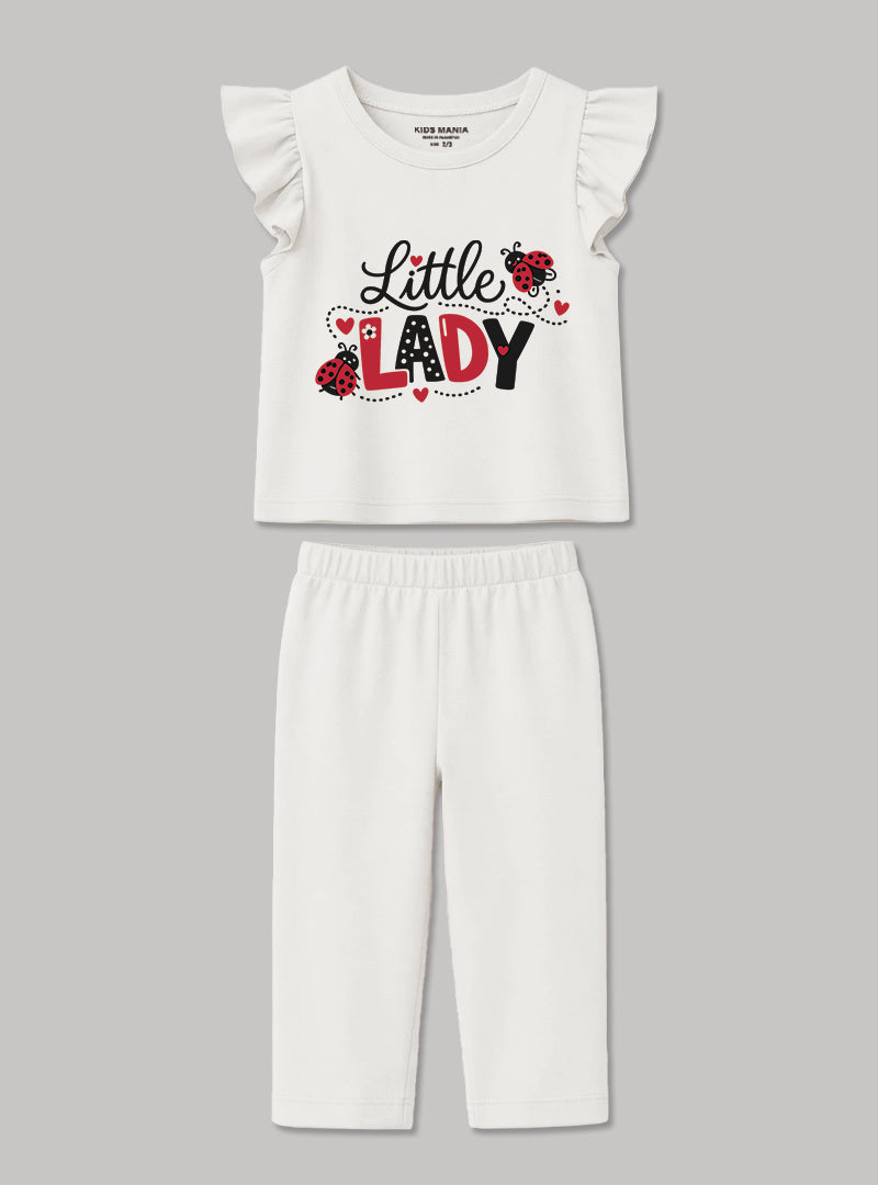 Girls Little Lady Lounge Set