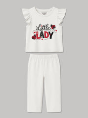 Girls Little Lady Lounge Set