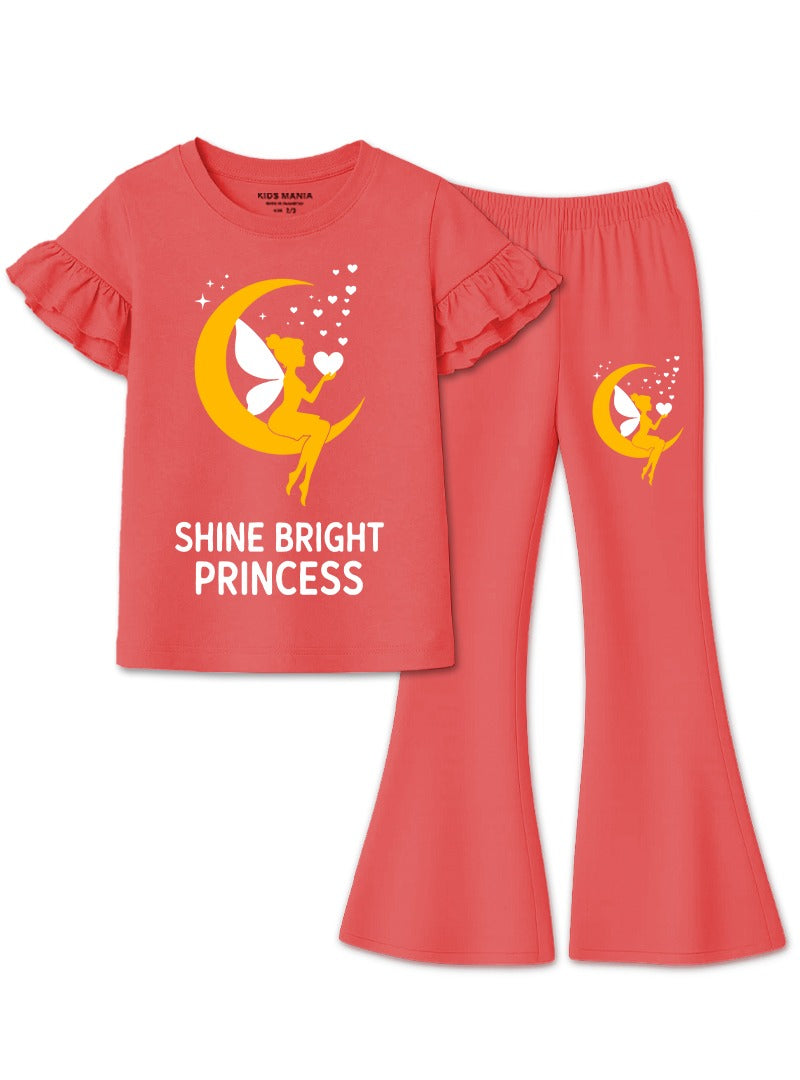 Shine Bright Princess Peach Bell Bottom Set