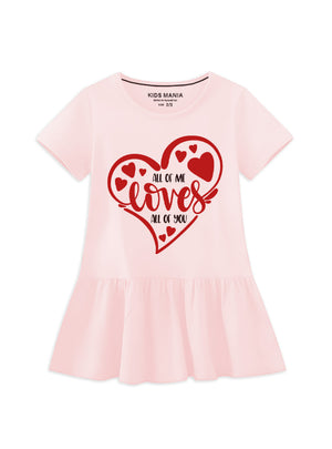 Baby pink Frock for Girl