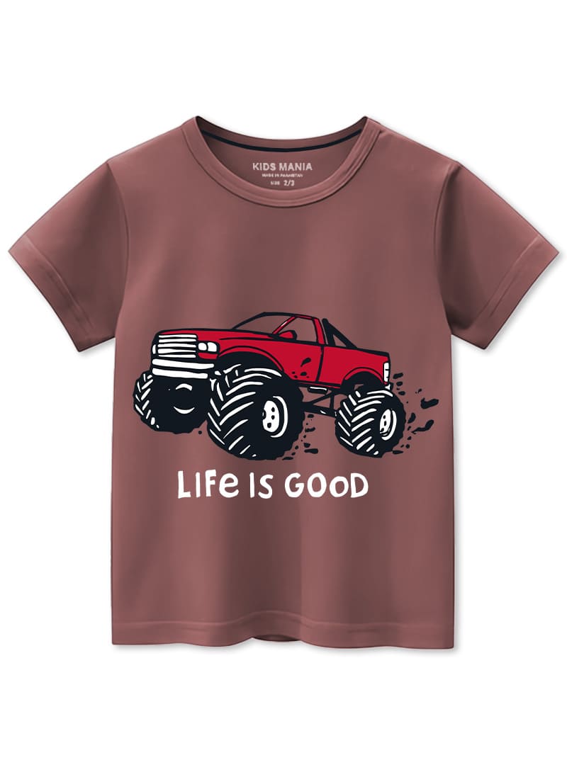 Boys Monster Truck Graphic T-Shirt