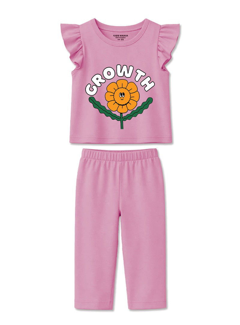 Girls Happy Bloom Lounge Set