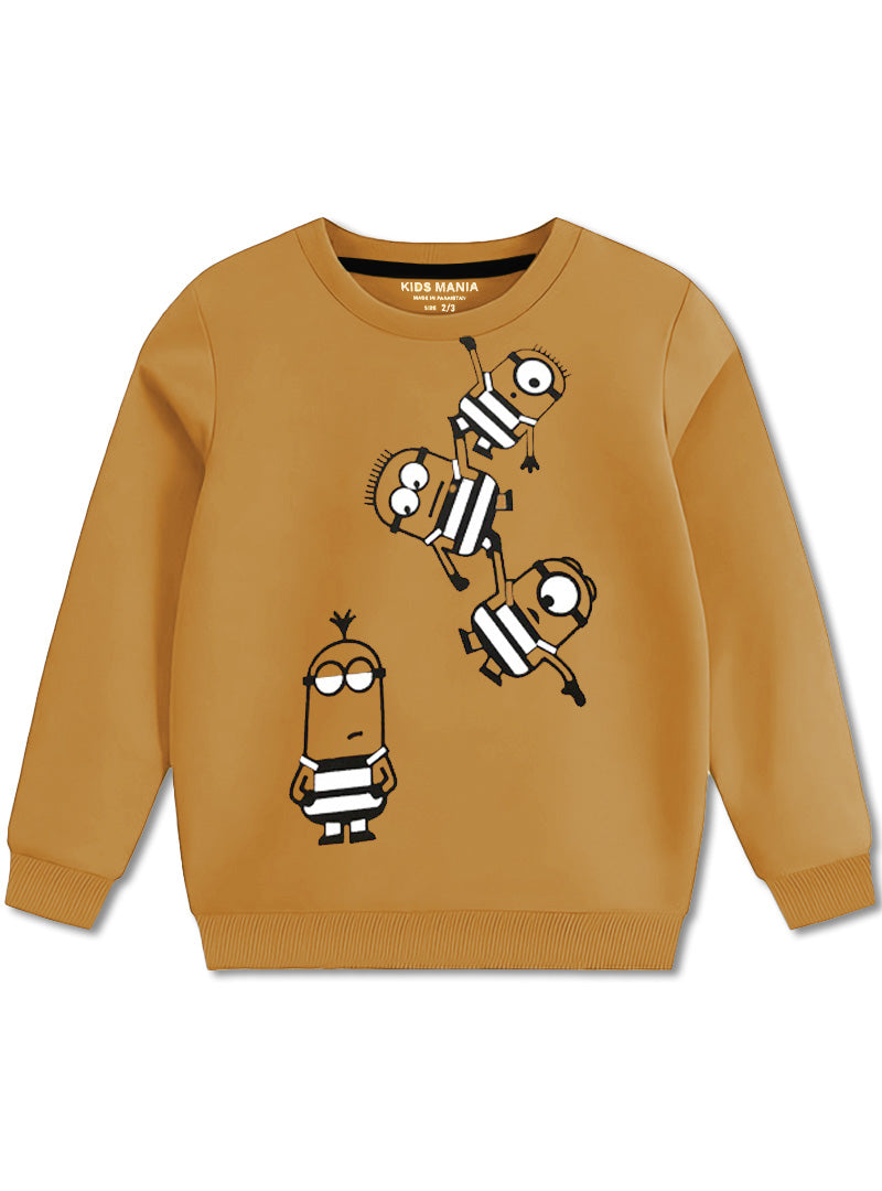Boys Minion Fleece Sweatshirt