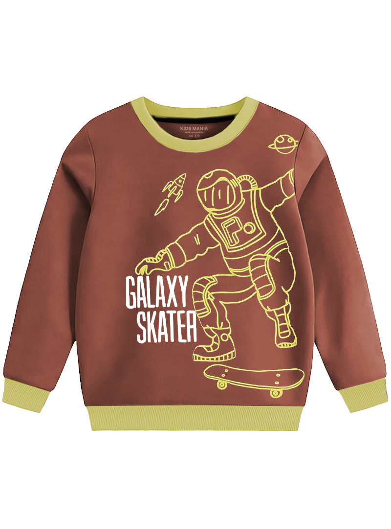 Sweatshirt - Galaxy Skater