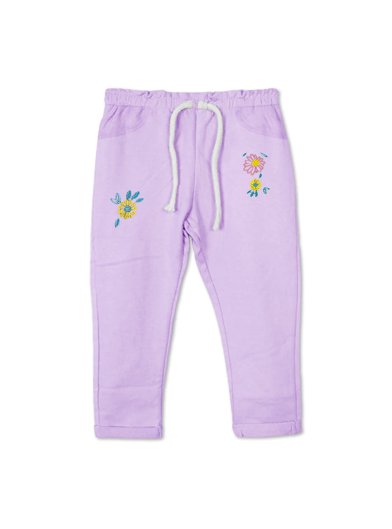 Exclusive Flower Printed Girls cotton pant