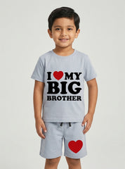 Boys Big Brother Shorts Set