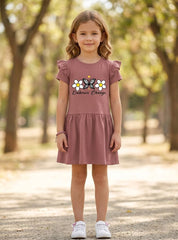 Girls Embrace Change Butterfly Dress