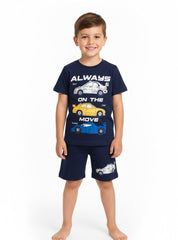 Boys Always On The Move Short Set