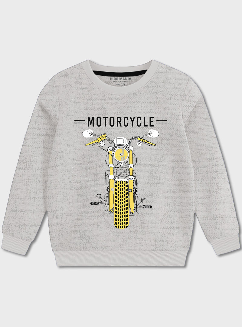 Rebel Motorcycle Rider Sweatshirt For Boys