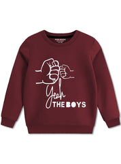 Brotherhood Vibes Sweatshirt For Boys