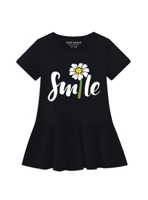 Jet black Frock for Girl