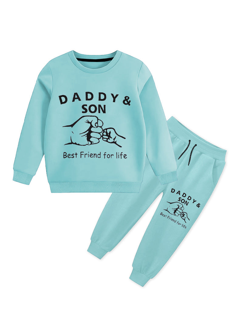 Winter Fleece Tracksuit - Daddy & Son