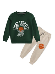 Winter Fleece Tracksuit - Hoop Shooter