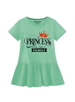 Mint green Frock for Girl