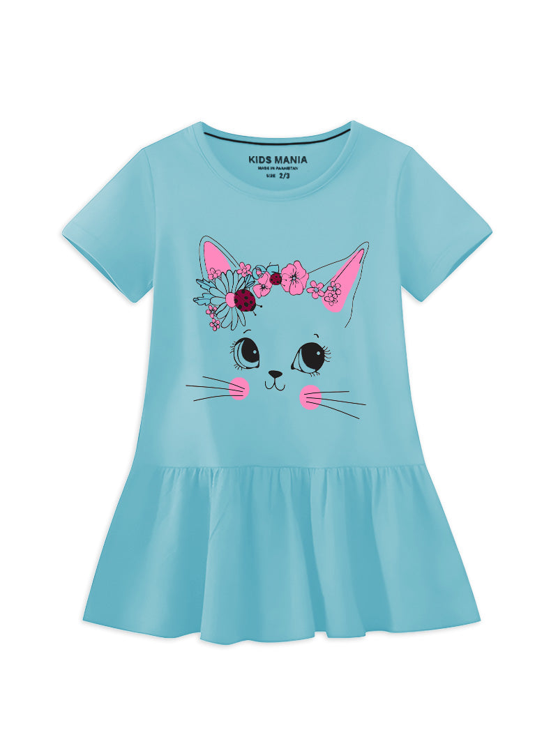 Comfy Cotton Frock for Girls 