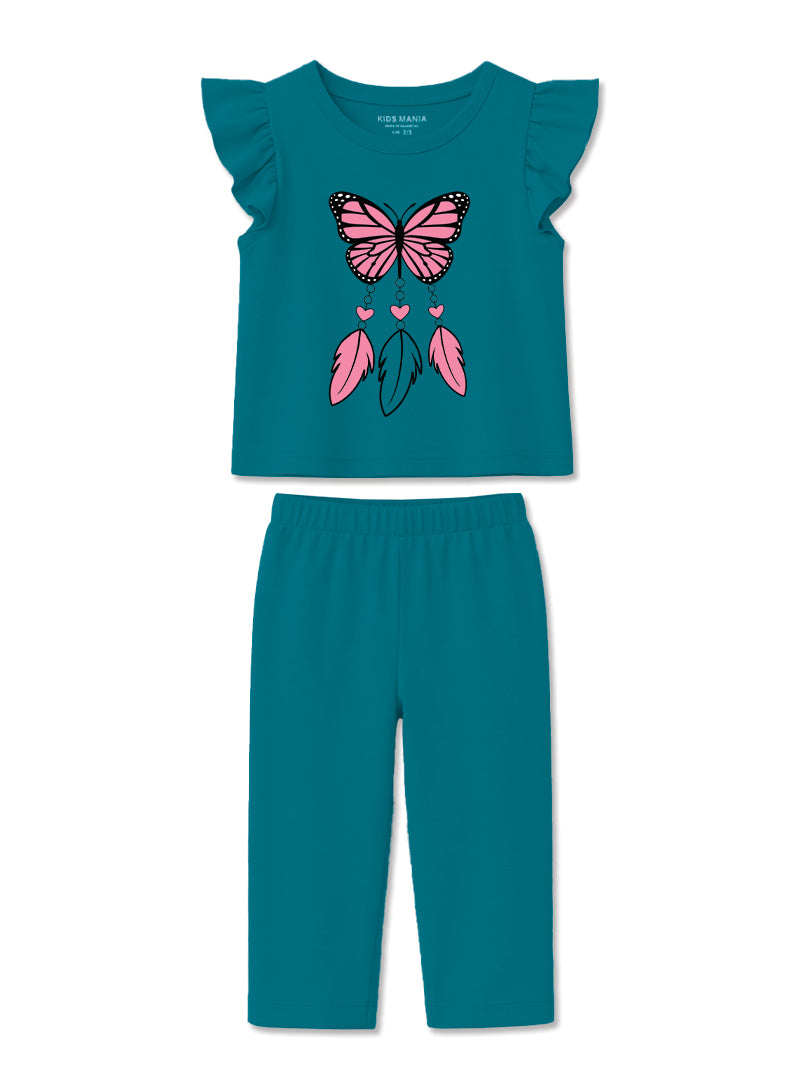 Girls Butterfly Dream Co-ord Set