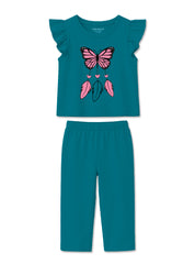 Girls Butterfly Dream Co-ord Set