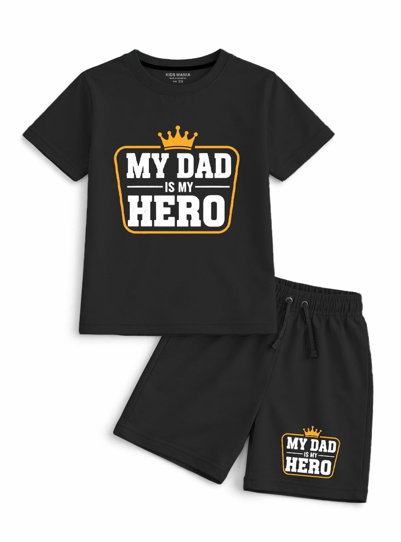 Boys My Dad Is My Hero Co Ord Set