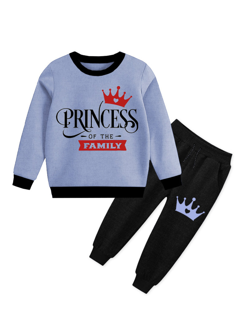 Little Princess Of The Family Winter Track Suit