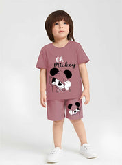 Stylish Oh Mickey Cartoon Cotton Set