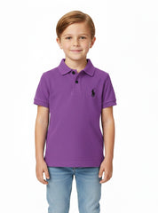 Imperial Violet Crest Polo