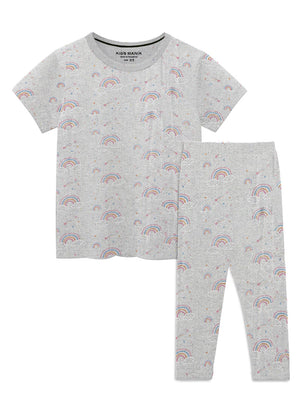 Ash grey T Shirt for Girl