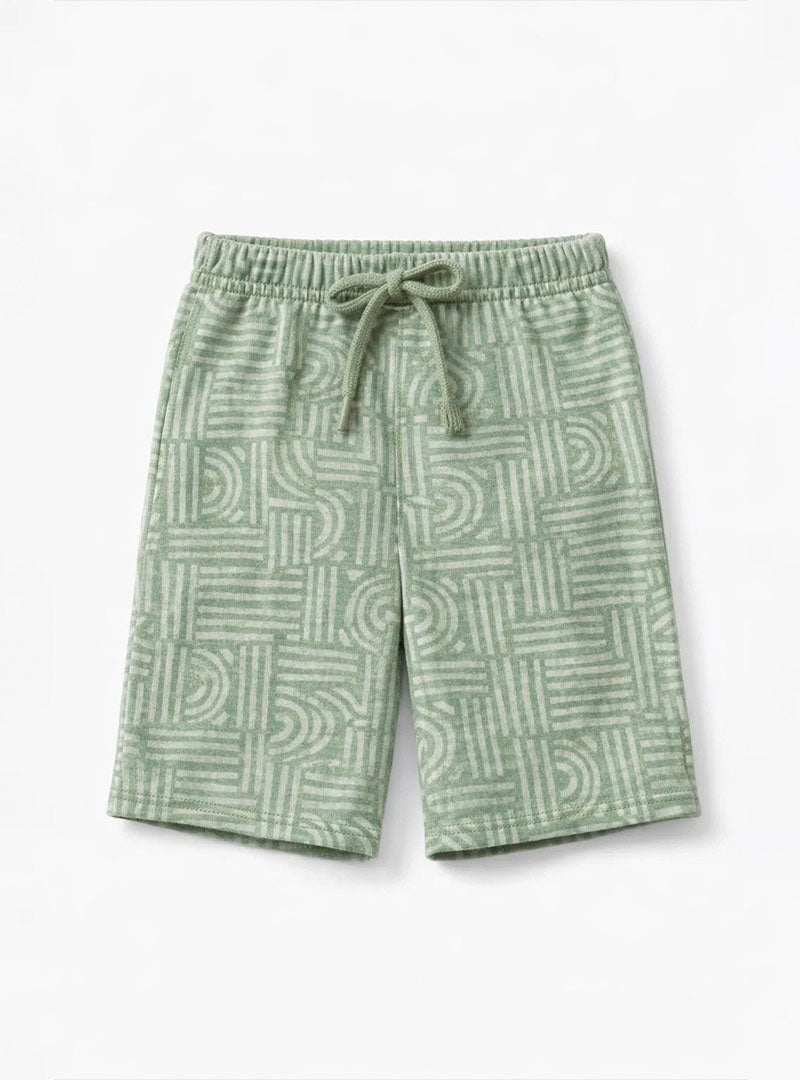 Boys Geo Pattern Shorts