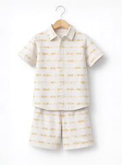 Boys Summer Breeze Shirt Shorts Set