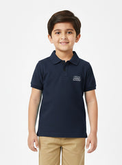 Kidsmania Midnight Crest Polo