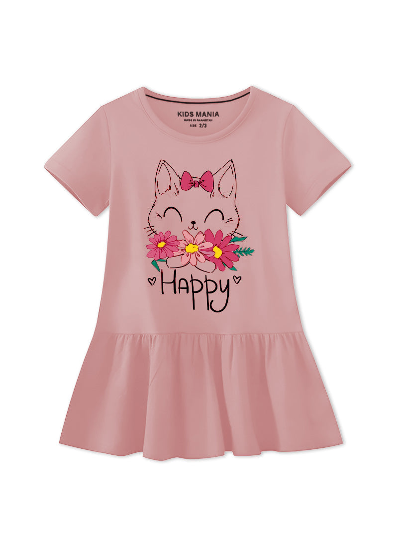  Soft Cotton Summer Frock for Girls