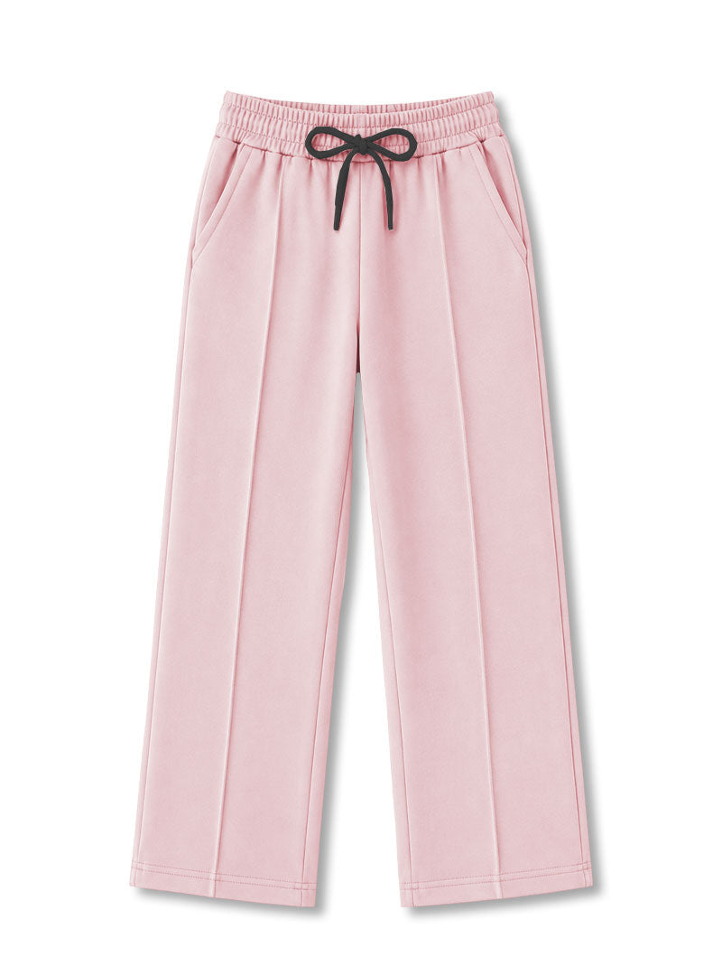 Girls Winter Trouser Blush Ribbon