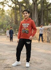 Monster Truck Hoodie Set
