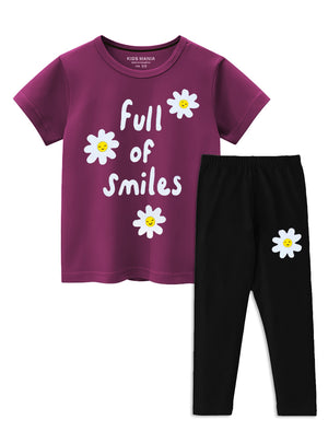Egg plant T Shirt for Girl