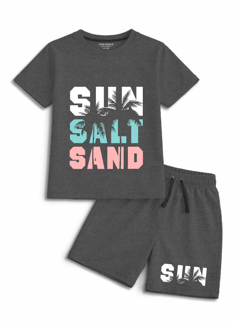 Boys Sun Salt Sand Shorts Set