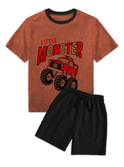 BOYS SET LITTLE MONSTER TRUCK