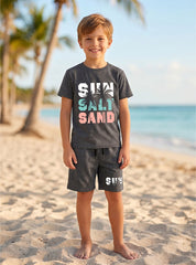 Boys Sun Salt Sand Shorts Set
